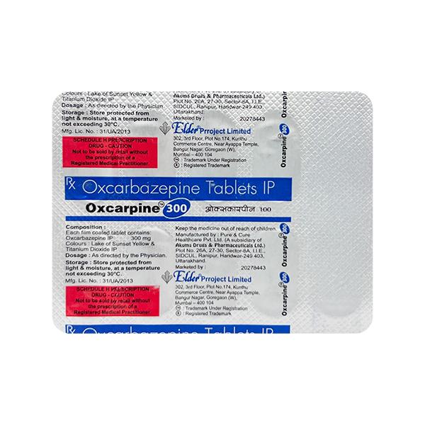 OXCARPINE 300 Tablet 10's