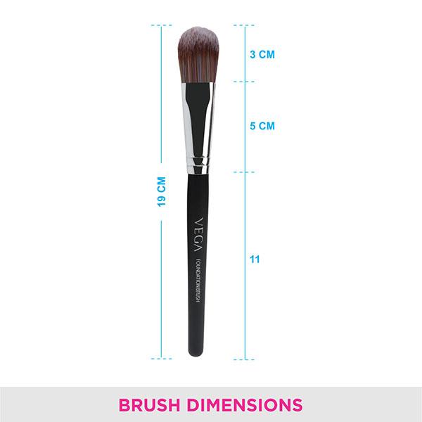 Vega Foundation Brush (PB - 02) 1's - Face Brush