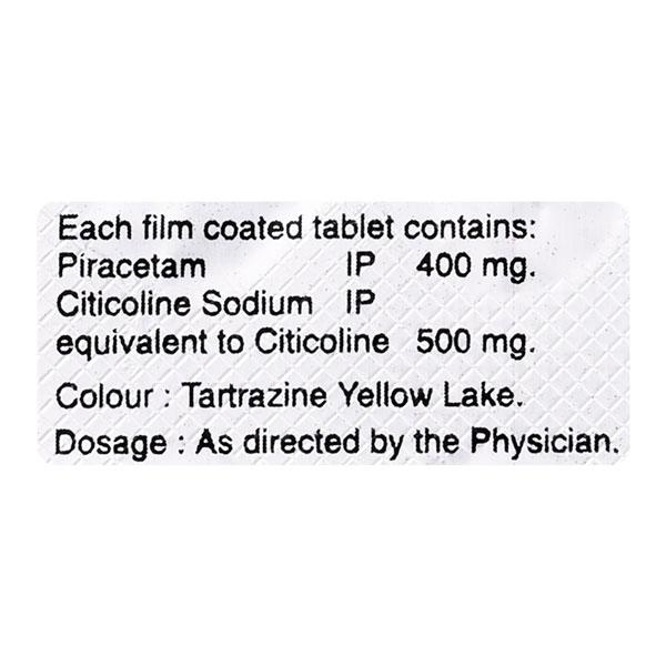 Neuciti Plus Tablet 10'S - Nootropics And Neurotrophics