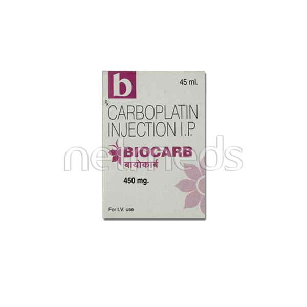 Biocarb 450mg Injection 45ml - Cancer Oncology-Cyt