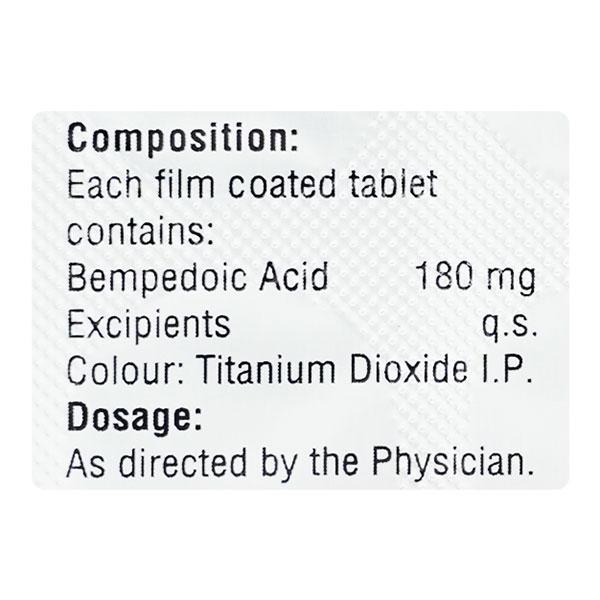 BEPOFLY 180 Tablet 10's - High Cholesterol-Dys