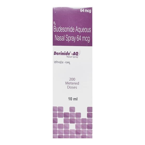 Derinide AQ Nasal Spray 10ml - Nasal Congestion-Nas