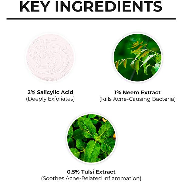 Dr. Sheth'S Neem & Salicylic Acid Foaming Face Wash 100 ml - Face Washes