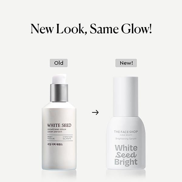 The Face Shop White Seed Brightening Serum- Korean Skincare with Niacinamide, Hyaluronic Acid 50 ml - Face Serum