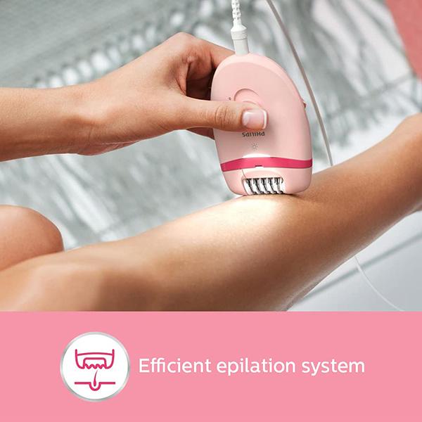 Philips Corded Compact Epilator BRE28500 - Hair Removal Accessories