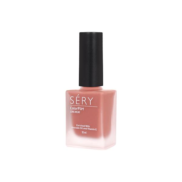 Sery Color Flirt Nail Paint Matte, Dune Maddness, Brown 10 ml - Nail Polish