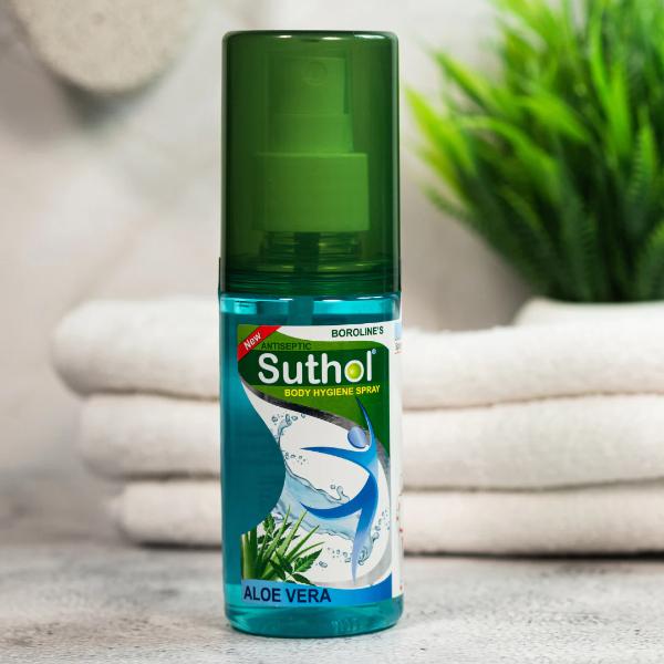 Netmeds | Boroline's Antiseptic Suthol Active Body Hygiene Liquid - Aloevera 100 ml