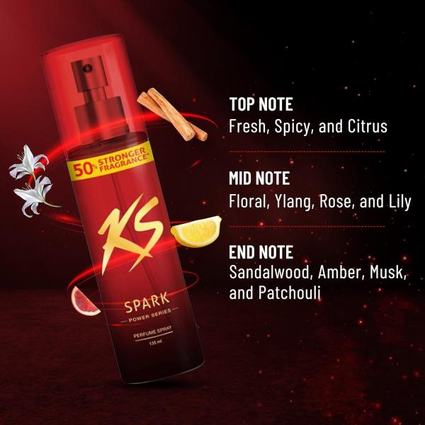 Kamasutra Power Series Deodorant - Spark 135 ml - Men Deodorants/Roll-Ons
