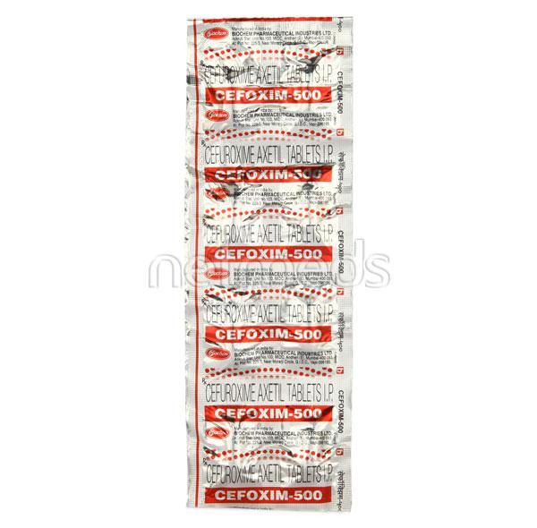 Netmeds | Cefoxim 500mg Tablet 10'S