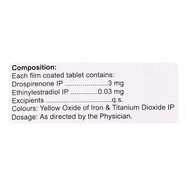 Yamini Tablet 21'S - Contraception-Ora
