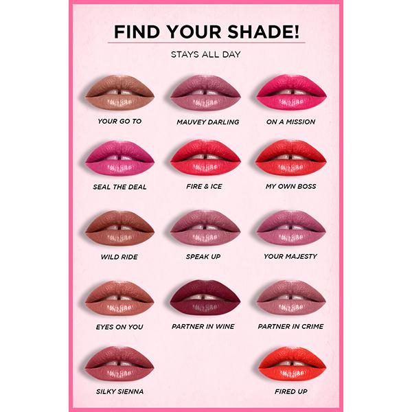 Revlon Colorstay Satin Ink Liquid Lip Color - 021 Partner In wine 5ml - Lipsticks