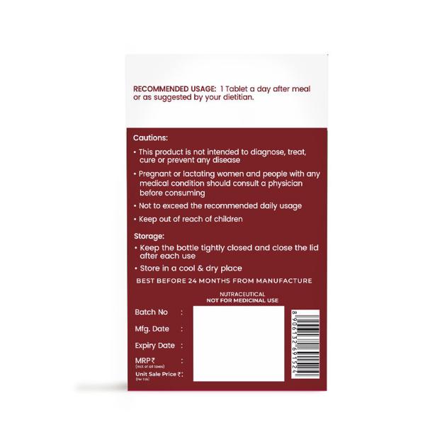Dr. Morepen Iron & Zinc with Vitamin C & B12 Tablet 60's - Calcium And Minerals