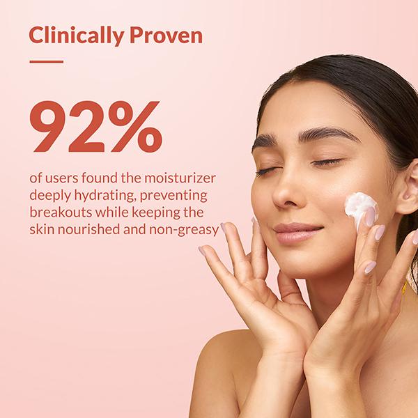 Fixderma Durave Acne Control & Oil Free Moisturizer for Face with Glycolic Acid, Moisturiser 50 gm - Face Moisturizers