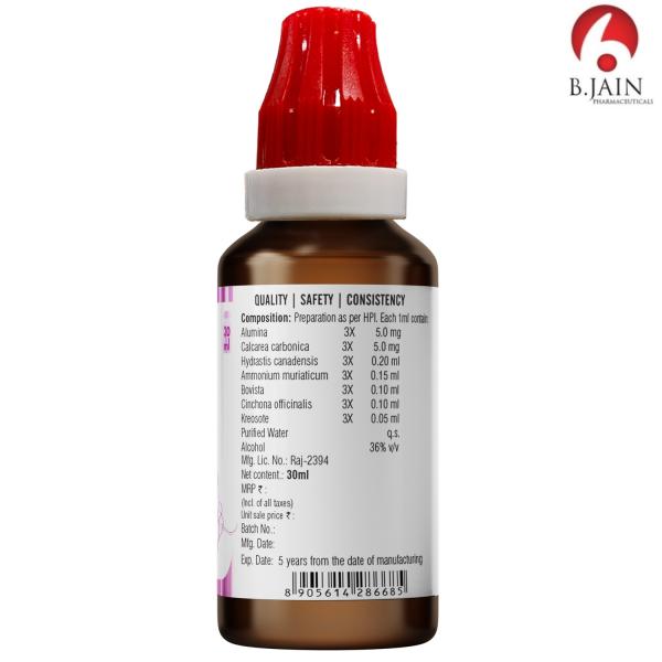 Bjain Omeo Leucorr Drops 30 ml - Personal Care(Homeopathy)