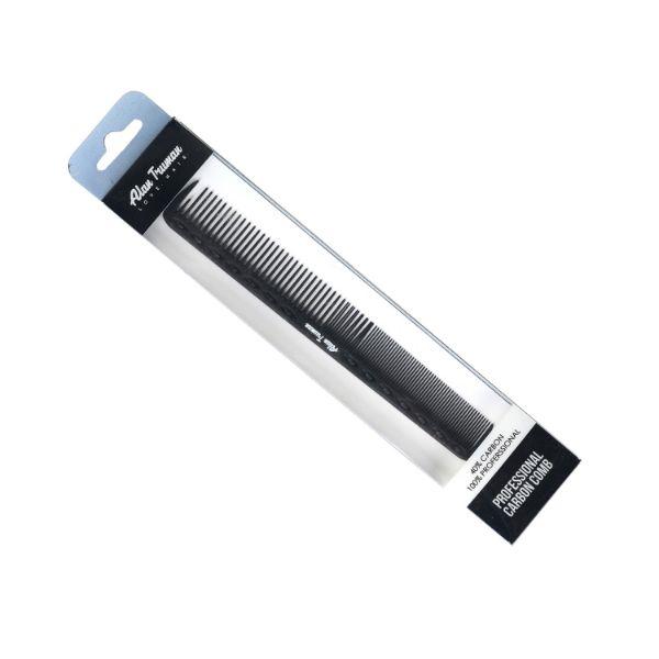 Alan Truman Cb-06 Fine & Wide Teeth Carbon Comb 1's - Hair Combs