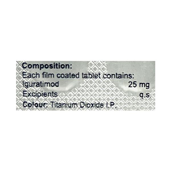 IGUSEAS 25mg Tablet 10's - Arthritis-Dis