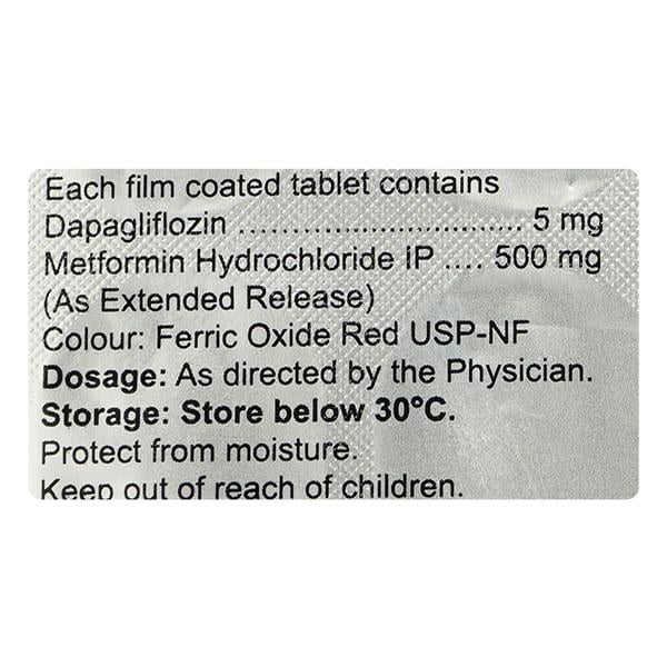 DAPRICA M 5 Tablet 10's - Diabetes-Ant