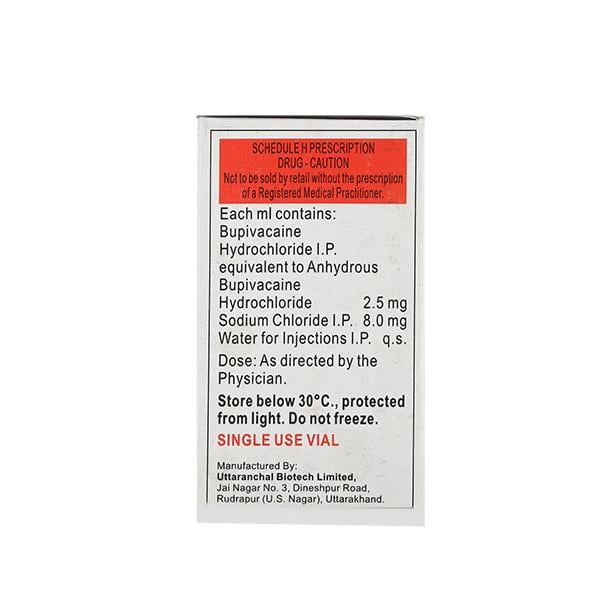 Anawin 0.25mg Injection 20ml - Anaesthesia - Local-Ana