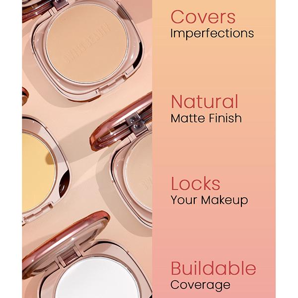 Swiss Beauty Matte & Set Duo Compact-Beige 10 gm - Compact Powder