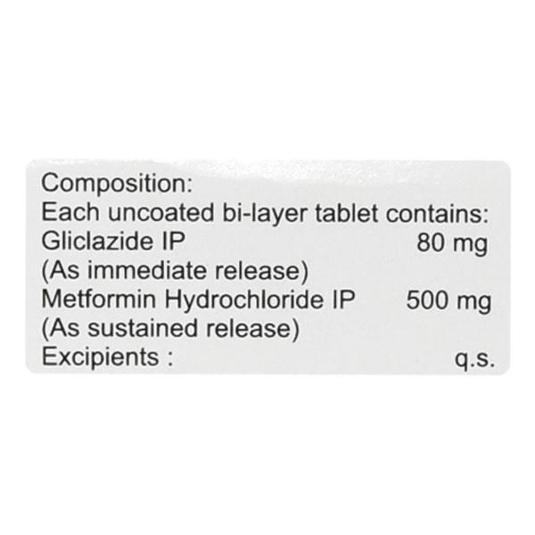 Glycigon M SR Tablet 10'S - Diabetes-Ant