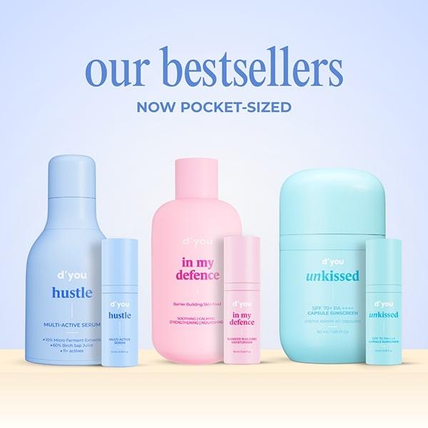 d'you Mini Trio (Sms Routine) 30 ml - Face Gels