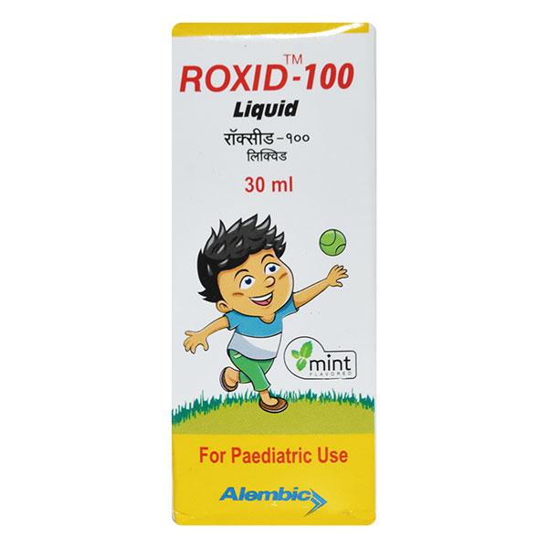 Roxid 100 Mint Flavour Liquid 30ml - Bacterial Infections-Mac