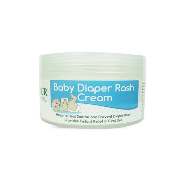 Inatur Natural Skin Care Baby Diaper Rash Cream 200 gm - Rash Creams