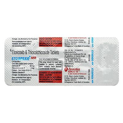 ETOSPEED MR Tablet 10's - Pain relief-Nsa