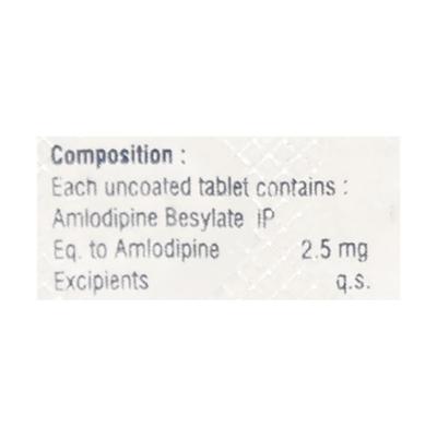 AMLOVAG 2.5 Tablet 10's - Hypertension-Cal