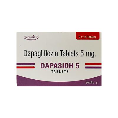 DAPASIDH 5 Tablet 15's - Diabetes-Ant