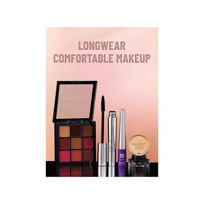 Swiss Beauty 2-In-1 Eyebrow & Gel Eyeliner - Brown 7 gm - Eyeliners