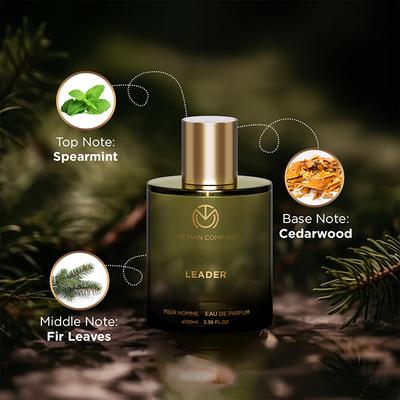 The Man Company Leader Long-Lasting Fragrance Eau De Parfum 100 ml - Men Perfumes (Edt/Edp)