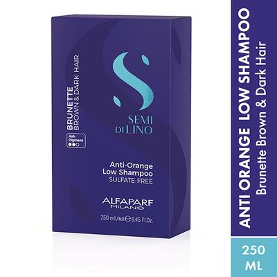 Alfaparf Milano Brunette Intense Anti-Orange Low Shampoo 250 ml - Shampoos