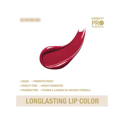 Insight Professional Longlasting Lip Color - You Are Fab 6 gm - Liquid Lipsticks
