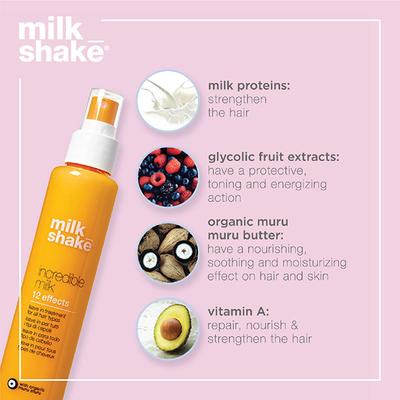 milk shake Incredible Milk 12 Effects 150 ml - Hair Masks & Packs