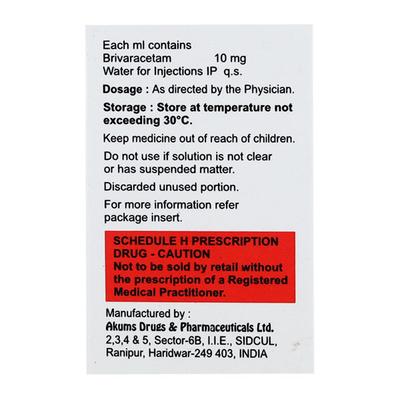 BRIVAHENZ 50mg Injection 5ml - Epilepsy/Convulsion-Ant