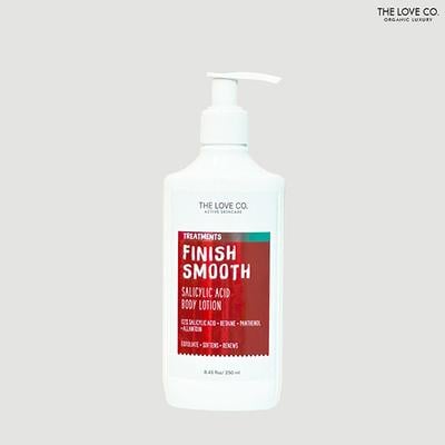 The Love Co. Finish Smooth Body Lotion With 2% Salicylic Acid 250 ml - Creams/Oils/Lotions