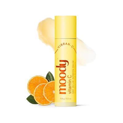 Moody Vitamin C Lip-Screen-Balm SPF 15 with Mango Seed Butter & Sweet Almond Oil 5.8 gm - Lip Balms