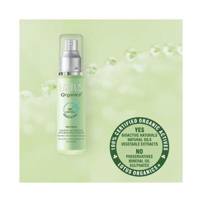 Lotus Organics Divine Nutritive Hydrating Lotion 50 gm - Face Moisturizers