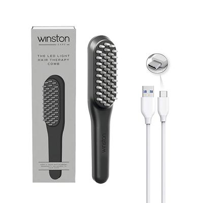 Winston Led Hair Growth Therapy Comb Detangling Red & Blue Light Mode 200 gm - Hair Combs