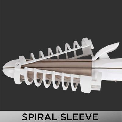 Vega 2 in 1 Wet and Dry Hair Styler Straightener and Curler (VHSC-02) White 1's - Multi-Stylers