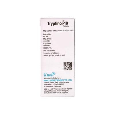TRYPTINOL 10 TABLET 10'S - Depression-Ant