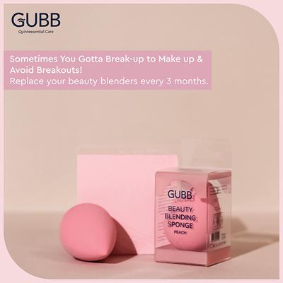 GUBB Beauty Blender - Peach 18 gm - Sponges & Applicators