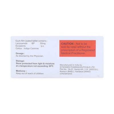 Joseiz 50mg Tablet 10'S - Epilepsy/Convulsion-Ant