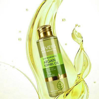 Jovees Hair Regrowth Argan Kernel Oil - Olive and Amla 100 ml - Hair Oils