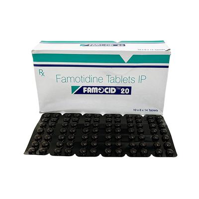 Famocid 20mg Tablet 14'S - Ulcer/Reflux/Flatulence-Aaa
