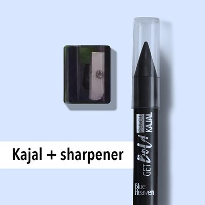 Blue Heaven Get Bold Pencil Kajal with Camphor & Castor Oil - 3.2gm - Kajal & Kohls