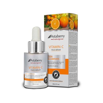 Astaberry Indulge Vitamin C Face Serum for Skin Illuminate - Brightens & Lightens 30 ml - Face Serum