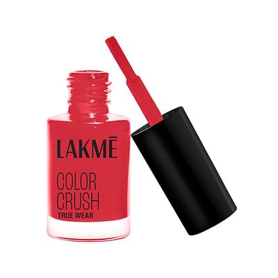 Lakme True Wear Color Crush Nail Polish, Long Lasting & Vibrant Nail Paint, 24, 6ml - Nail Polish
