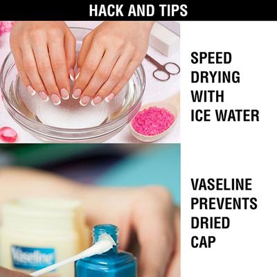 Faces Canada Ultime Pro Splash Mini Nail Enamel, Floral Dream + Royal Ruby + Cherry Blast + Watermelon, 20ml 4's - Nail Polish